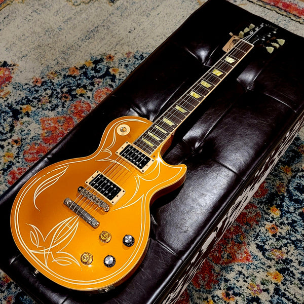 2004 Gibson Les Paul Classic - Coppertop - Custom Pinstripe