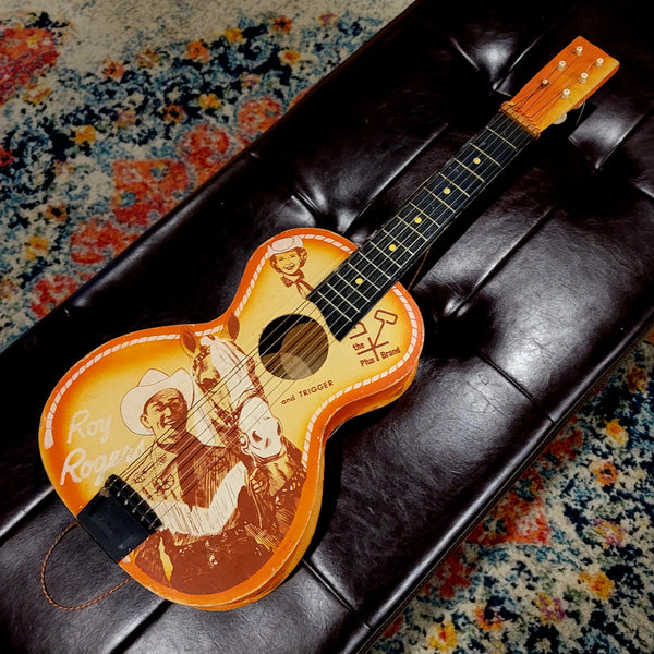 1950's Jefferson R-70 Roy Rogers & Trigger Guitar Toy