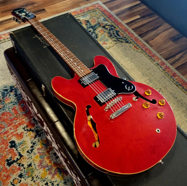 2018 Epiphone ES-335 Dot - Cherry - Seymour Duncan Equipped
