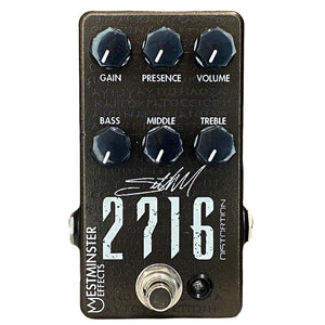 Westminster Effects - 2716 - Seth Morrison Signature Distortion Pedal - Cumberland Guitars