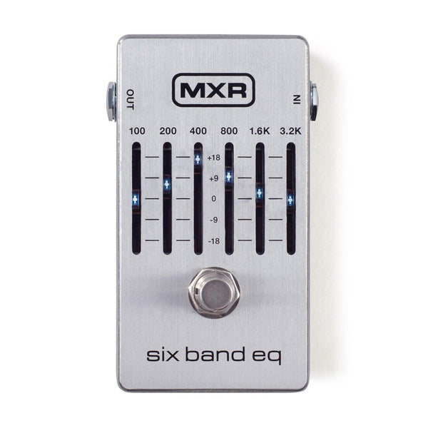 MXR Dunlop M109S Six Band EQ Pedal - Guitar Bass Keys and More - Cumberland Guitars