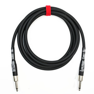 Rattlesnake Cable Co. - 20' Guitar Cable - Black - Straight to Straight - Cumberland Guitars