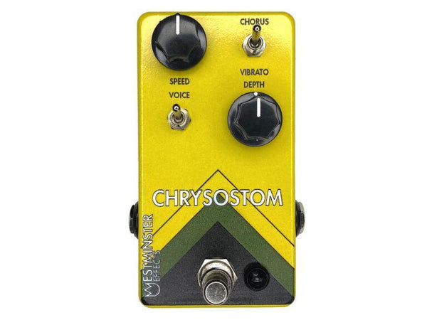 Westminster Effects Chrysostom Chorus and Vibrato Pedal for Guitar or Bass - Cumberland Guitars