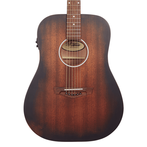 D'Angelico Premier Lexington LS - Aged Mahogany - Acoustic Electric Dreadnaught - Cumberland Guitars