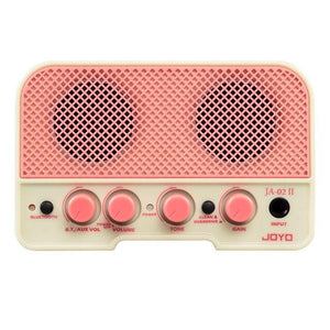 Joyo JA-02 II - Mini Guitar Amplifier - Bluetooth, Distortion, Rechargeable - Cherry Blossom Pink - Cumberland Guitars