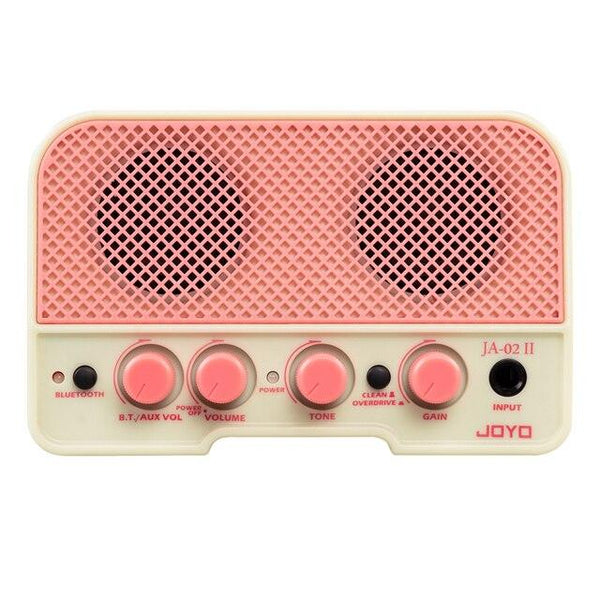Joyo JA-02 II - Mini Guitar Amplifier - Bluetooth, Distortion, Rechargeable - Cherry Blossom Pink - Cumberland Guitars