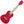 Load image into Gallery viewer, Kala Ritzy Red Concert Ukulele - Uke - Dorothy&#39;s Slipper Metalflake Sparkle - Cumberland Guitars
