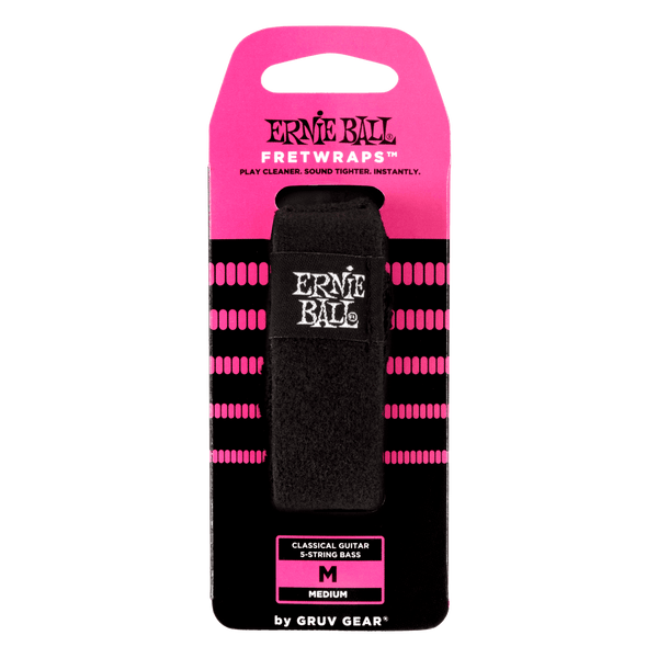 Ernie Ball FretWraps by Gruv Gear - Large - Black - Cumberland Guitars