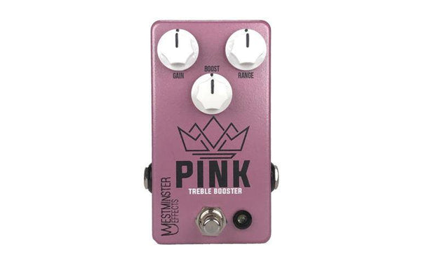 Westminster Effects Pink Treble Booster Pedal - Cumberland Guitars