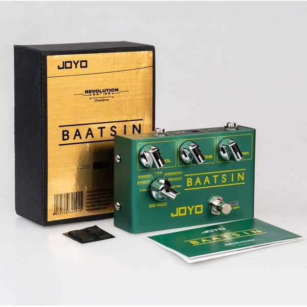 joyo overdrive pedal JOYO R-11 Baatsin Overdrive & Distortion Guitar Effect Pedal