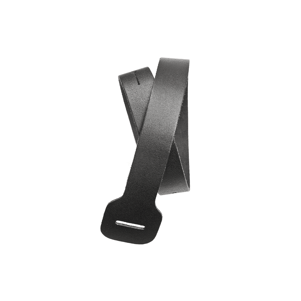 D'Addario Leather Guitar Strap Extender Black Universal