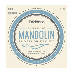 D'Addario EJ73 Phosphor Bronze Light Mandolin Strings - .010-.038 - Cumberland Guitars