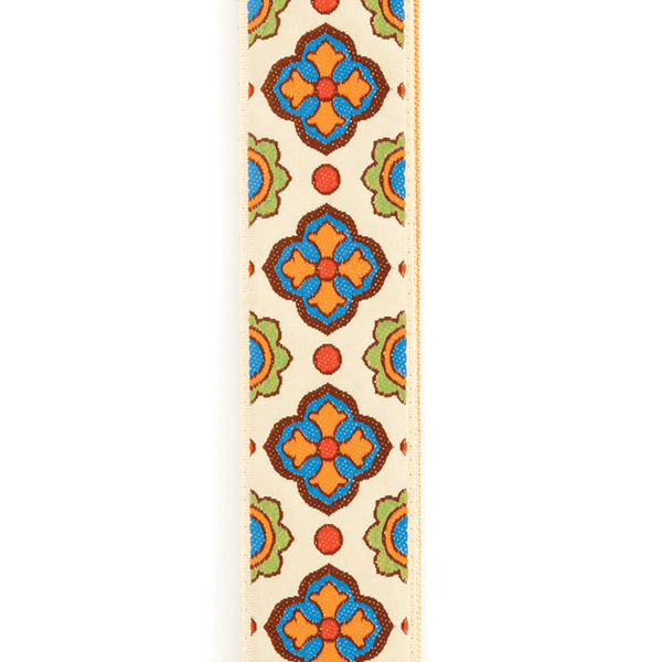 D'Addario Traditional Latin Tile Art Woven Guitar Strap - Cumberland Guitars