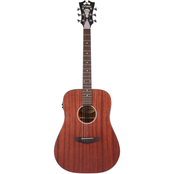 D'Angelico Premier Lexington LS - Natural Mahogany - Acoustic Electric Dreadnaught - Cumberland Guitars