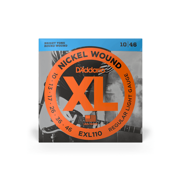 D'Addario EXL110 10-46 Electric Guitar Strings`Light Gauge - Cumberland Guitars