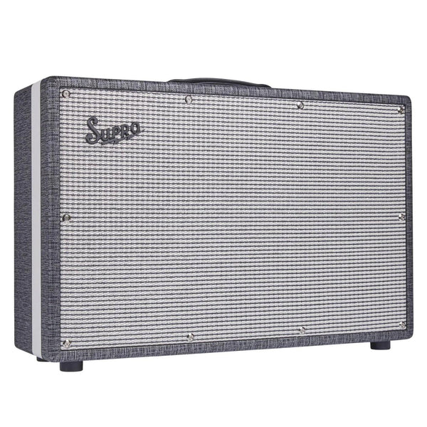 Supro Black Magick 2x12 Speaker Cabinet - Extension Cab