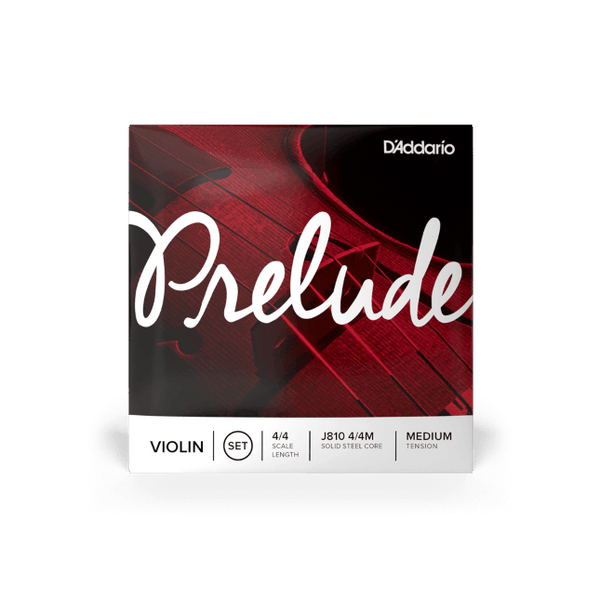 D'Addario Prelude Violin 4/4 Scale Medium Tension Strings - Cumberland Guitars