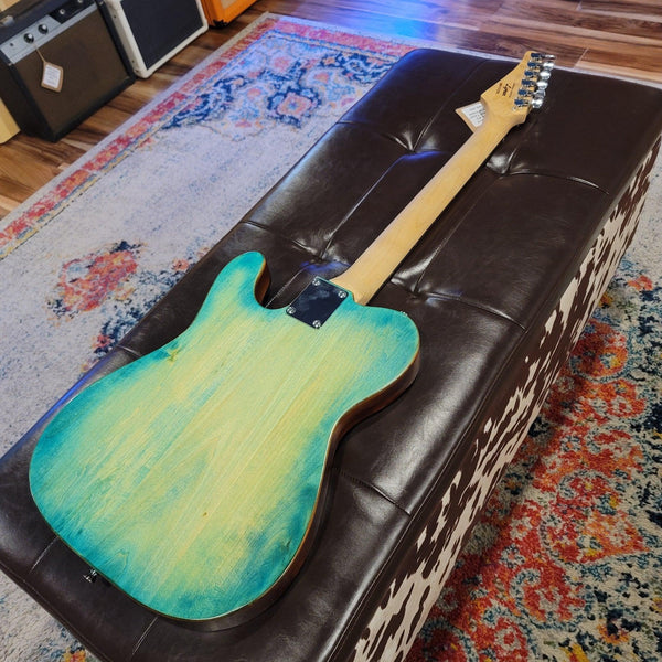 Used Lyman Art Series #1 - Painted Teal - Cumberland Guitars