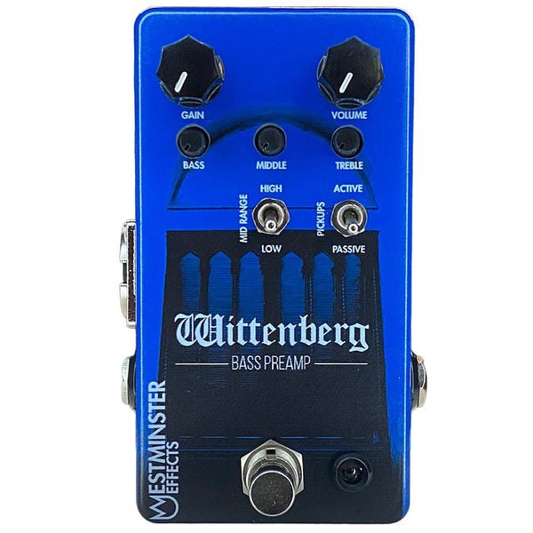 Westminster Effects Wittenberg V2 Bass Preamp DI Pedal