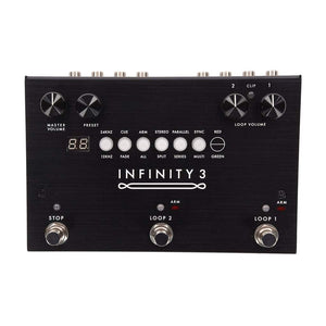Pigtronix Infinity 3 - Deluxe Stereo Looper Pedal with Midi - Cumberland Guitars